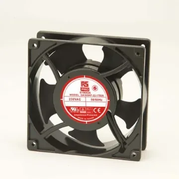 RS PRO Axial Fan, 230 V ac, AC Operation, 186.9m³/h, 15W, 90mA Max, 120 x 120 x 38mm - 6196826 product image