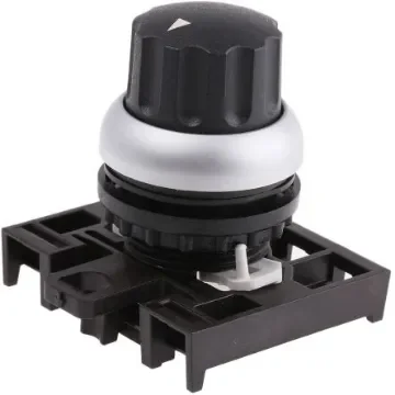 Eaton RMQ Titan Series 4 Position Selector Switch Head, 22mm Cutout - 70011296 M22-WR4+M22-A4 product image