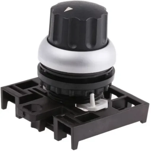Eaton RMQ Titan Series 4 Position Selector Switch Head, 22mm Cutout - 70011296 M22-WR4+M22-A4 product image