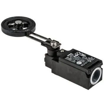 Omron D4N Series Roller Lever Limit Switch, NO/NC, IP67, SPDT - D4N-1A2H product image