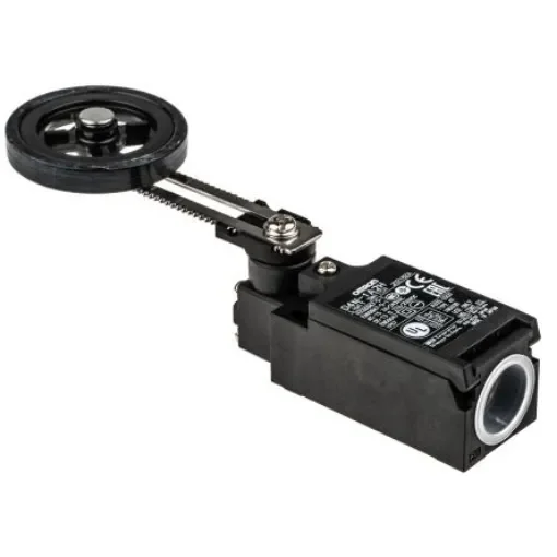 Omron D4N Series Roller Lever Limit Switch, NO/NC, IP67, SPDT - D4N-1A2H product image