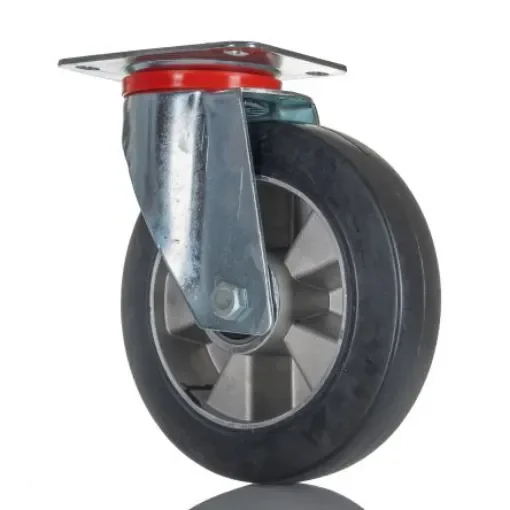 RS PRO Swivel Castor Wheel, 460kg Capacity, 200mm Wheel - 6219064 product image