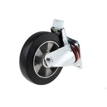 RS PRO Braked Swivel Castor Wheel, 460kg Capacity, 200mm Wheel - 6219086 product image