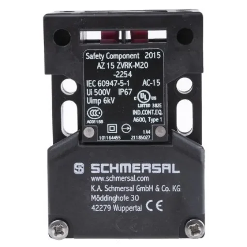 Schmersal AZ15 Safety Interlock Switch, 1NC, Keyed, Glass Fibre Reinforced Thermoplastic - AZ15ZVRK-M20-2254 product image