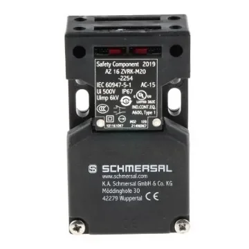 Schmersal AZ16 Safety Interlock Switch, 1NC/1NO, Keyed , Glass Fibre Reinforced Thermoplastic - AZ16ZVRK-M20-2254 product image