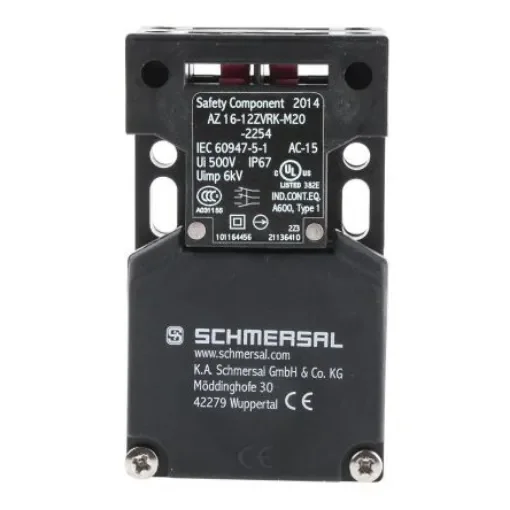 Schmersal AZ16 Safety Interlock Switch, 2NC/1NO, Keyed, Glass Fibre Reinforced Thermoplastic - AZ16-12ZVRK-M20-2254 product image