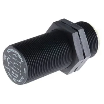 Schmersal BNS300 Series Magnetic Non-Contact Safety Switch, 24V dc, Plastic Housing, NC, M12 - BNS 300-01ZG-ST product image