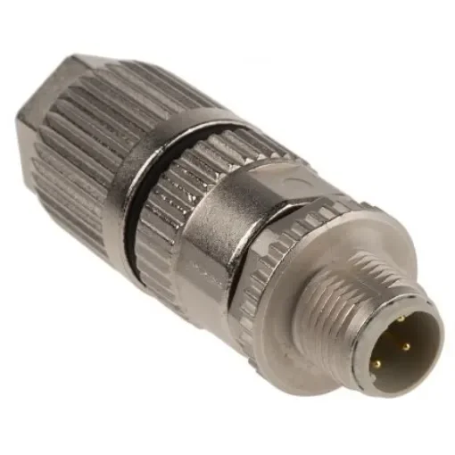 HARTING Circular Connector, 4 Contacts, Cable Mount, M12 Connector, Plug, Male, IP65, IP67, Harax M12 Series - 21032811405 product image