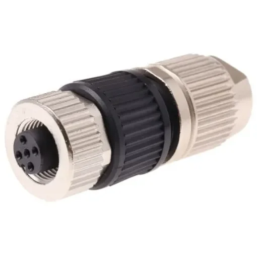 HARTING Circular Connector, 4 Contacts, Cable Mount, M12 Connector, Socket, Female, IP65, IP67, Harax M12 Series - 21032122305 product image