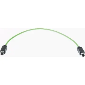 HARTING, 20m Cat5, Green RJ45 to Male RJ45 Male, U/FTP Shielded, Terminated PVC Sheath - 09457451175 product image