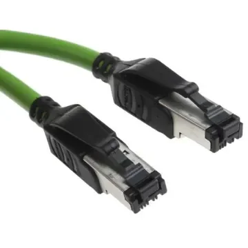 HARTING, 20m Cat5, Green RJ45 to Male RJ45 Male, U/FTP Shielded, Terminated PVC Sheath - 09457711153 product image
