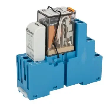 Finder 58 Series Interface Relay, DIN Rail Mount, 24V ac Coil, 4PDT, 4-Pole - 58.34.8.024.0060SMA product image