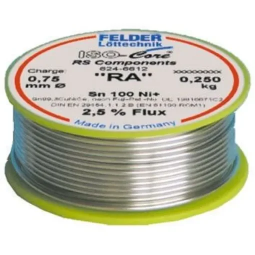 Felder Lottechnik Wire, 0.75mm Lead Free Solder, 227°C Melting Point - 551894072037 product image