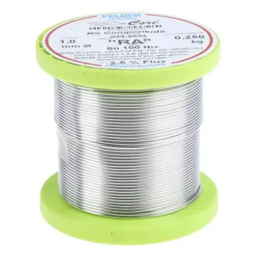 Felder Lottechnik Wire, 1mm Lead Free Solder, 227°C Melting Point - 551894102037 product image