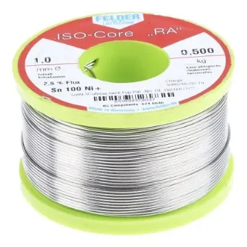 Felder Lottechnik Wire, 1mm Lead Free Solder, 227°C Melting Point - 551894103037 product image