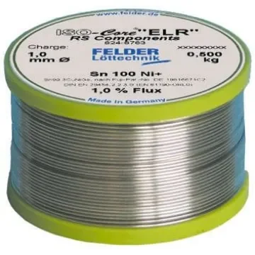 Felder Lottechnik Wire, 1mm Lead Free Solder, 227°C Melting Point - 5540941030 1037 product image