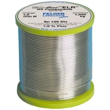 Felder Lottechnik Wire, 1mm Lead Free Solder, 227°C Melting Point - 5540941040 1037 product image