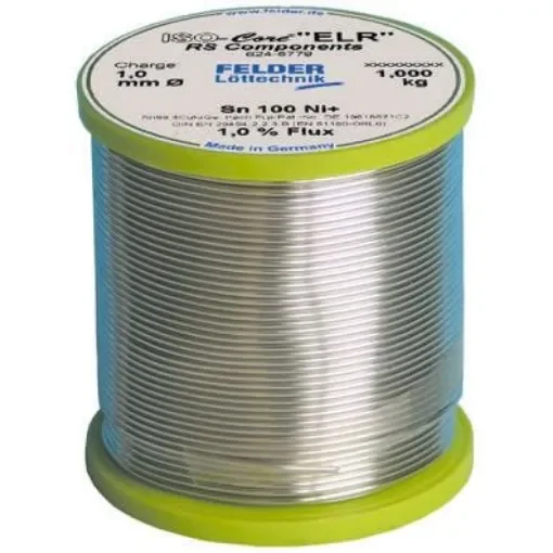 Felder Lottechnik Wire, 1mm Lead Free Solder, 227°C Melting Point - 5540941040 1037 product image