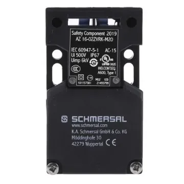 Schmersal AZ16 Safety Interlock Switch, 2NC, Keyed, Glass Fibre Reinforced Thermoplastic - AZ16-02ZVRK-M20 product image
