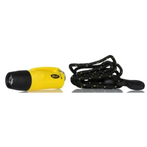 Wolf Safety ATEX, IECEx LED Pocket Torch Yellow 30 cd, 68 mm - M-10 product image