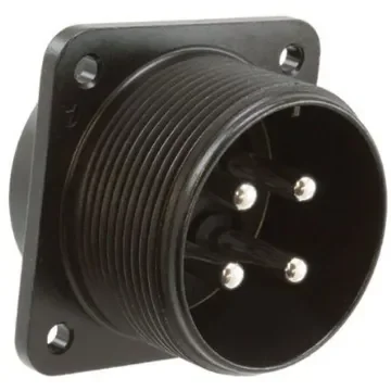 JAE Circular Connector, 4 Contacts, Panel Mount, Socket, Male, IP67, JL04V Series - JL04HV-2E22-22PE-B-R product image