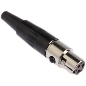 Switchcraft Cable Mount XLR Connector, Female, 125 V ac, 3 Way, Silver Plating - TA3FX product image