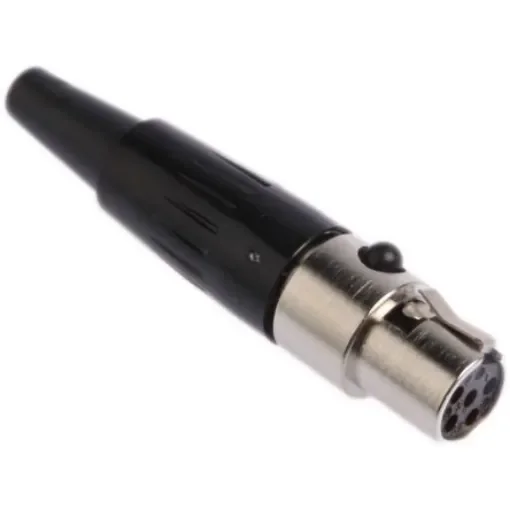 Switchcraft Cable Mount XLR Connector, Female, 125 V ac, 5 Way, Silver Plating - TA5FX product image