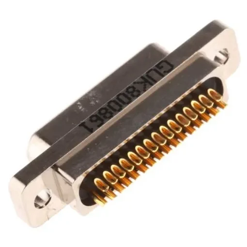 Glenair MWDM 31 Way Panel Mount D-sub Connector Plug - MWDM2L-31PS product image