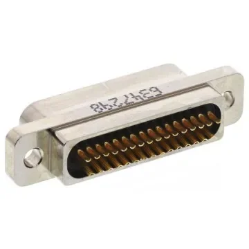 Glenair MWDM 31 Way Panel Mount D-sub Connector Socket - MWDM2L-31SS product image