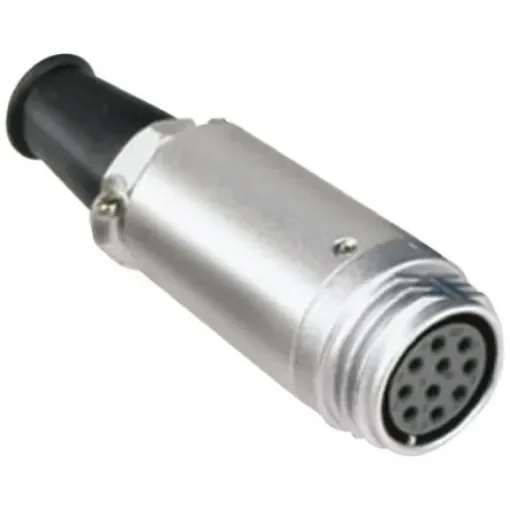 Hirose Circular Connector, 10 Contacts, Cable Mount, Miniature Connector, Socket, Female, RM Series - RM15TJD-10S(76) product image