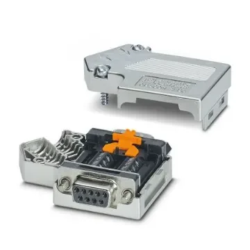 Phoenix Contact SUBCON-PLUS-CAN/PG 9 Way Cable Mount D-sub Connector Male/Female, 2.77mm Pitch - 2708119 product image