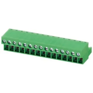 Phoenix Contact, 5.08mm Pitch, 12 Way, Pluggable Terminal Block, Plug, Cable Mount, Screw Termination, 1777387 product image