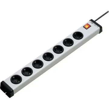 Bodo Ehmann Type F - German Schuko 7 Gang Power Distribution Unit, 1.5m Cable, 16A, 250 V - 0201X00072301 product image