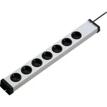 Bodo Ehmann Type F - German Schuko 7 Gang Power Distribution Unit, 1.5m Cable, 16A, 250 V - 0200X00072301 product image