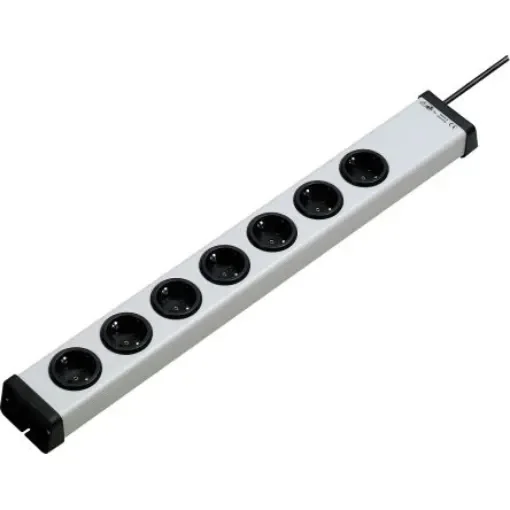 Bodo Ehmann Type F - German Schuko 7 Gang Power Distribution Unit, 1.5m Cable, 16A, 250 V - 0200X00072301 product image