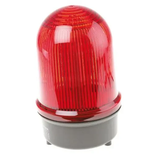 Werma BM 280 Series Red Steady Beacon, 230 V ac, Surface Mount, LED Bulb, IP65 - 280.100.68 product image