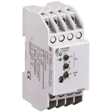 Dold Frequency Monitoring Relay, SPDT, DIN Rail - IL9837.11 5-200Hz UH=230V product image