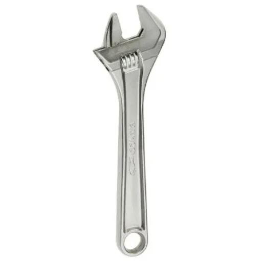 Bahco Adjustable Spanner, 205 mm Overall, 27mm Jaw Capacity, Metal Handle - 8071 C product image