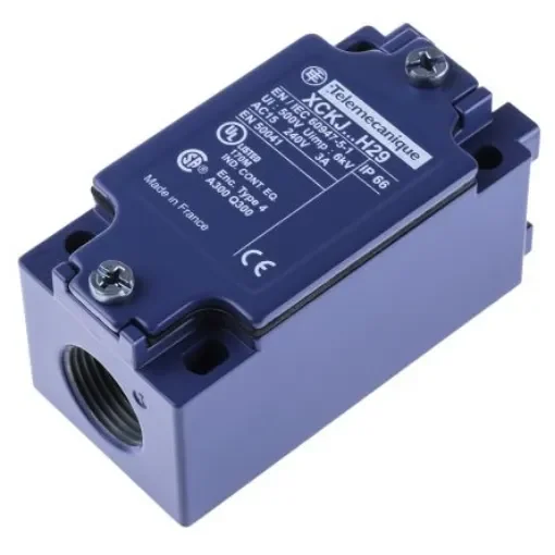 Telemecanique Sensors OsiSense XC Series Limit Switch, 2NC, IP65, DP, Metal Housing, 240V ac Max, 10A Max - ZCKJ7H29 product image