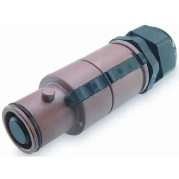 ITT Cannon, Veam Snaplock IP65 Brown Cable Mount 1P Industrial Power Plug, Rated At 250A, 1.0 kV - SNLM-P-C25-25S-BN product image