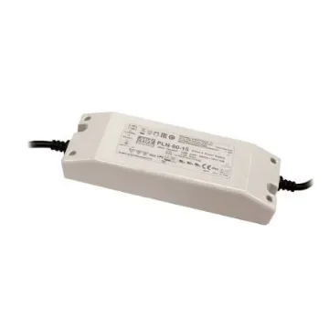 MEAN WELL LED Driver, 24V Output, 60W Output, 2.5A Output, Constant Voltage - PLN-60-24 product image