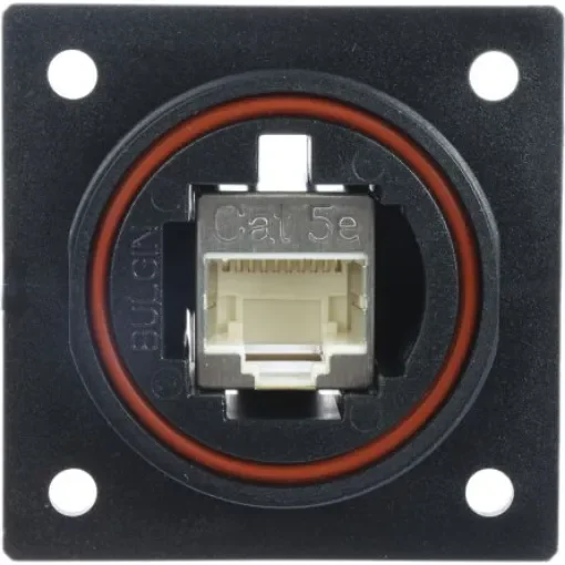 Bulgin Buccaneer Series Female RJ45 Connector, Flange Mount, Cat5e Straight 1 Port 8 -Way - PX0870 product image