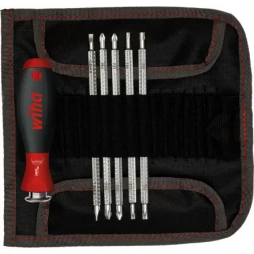Wiha Hexagon, Phillips, Slotted Screwdriver Set, 6-Piece - 32298 product image