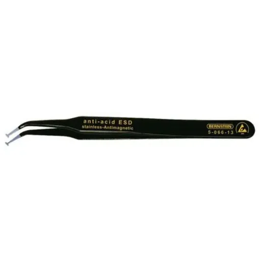 Bernstein 120 mm, Stainless Steel, ESD Tweezers - 5-066-13 product image