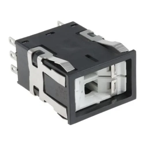 Honeywell Push Button Switch, Momentary, Panel Mount, DPDT - AML21GBA2AC product image