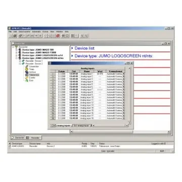 PCC-Programm . Software - PCA Communication Server for use with Jumo Indicator, Jumo Recorder, Jumo Temperature product image