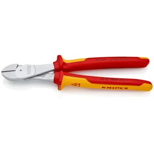 Knipex Knipex VDE/1000V Insulated High Leverage Diagonal Cutter - 74 06 250 RS product image