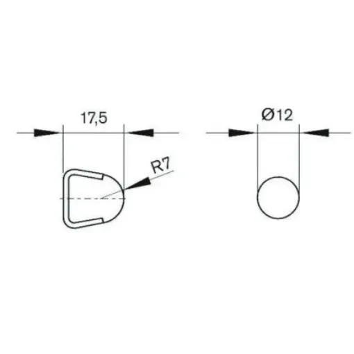 Bosch Rexroth Profile Rail, 3000mm Length x 17.5mm Width - 3 842 994 863 / 3000 product image