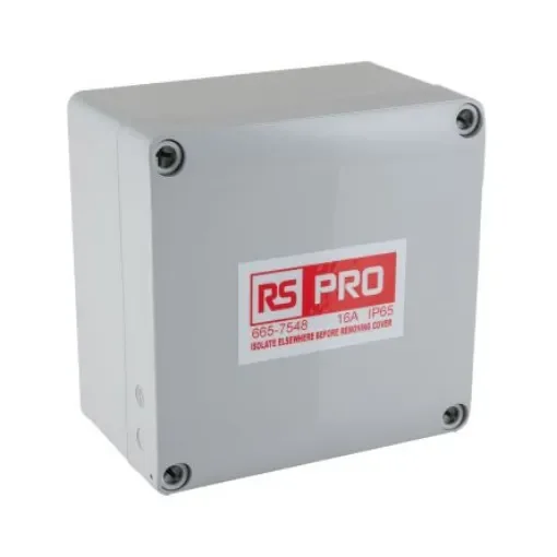 RS PRO Trace Heating Junction Box 75mm x 125mm x 125mm - 6657548 product image