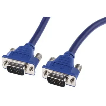 RS PRO Male VGA to Male VGA  Cable, 10m Blue - 6659563 product image